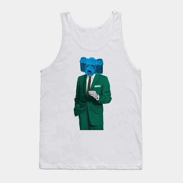 Surreal Camera Shy Tank Top by SeaGreen